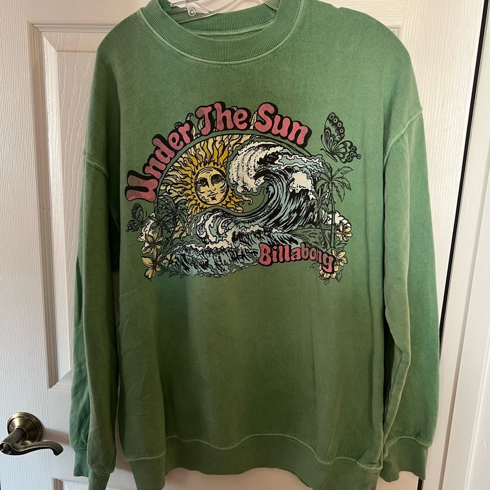 Billabong Green 'Under The Sun' Sweatshirt